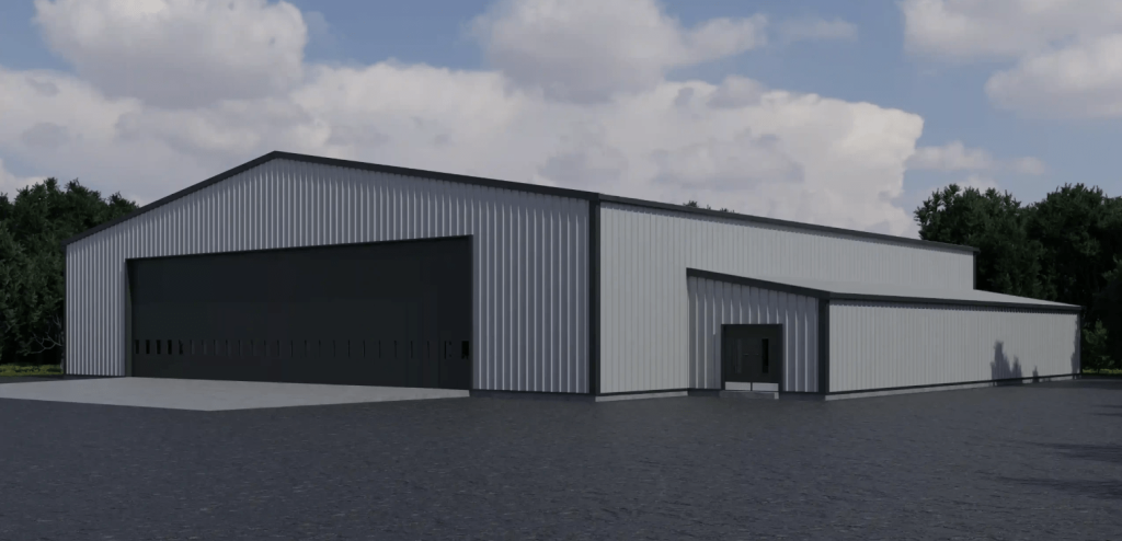 Prefabricated Steel Building Aircraft Hangar