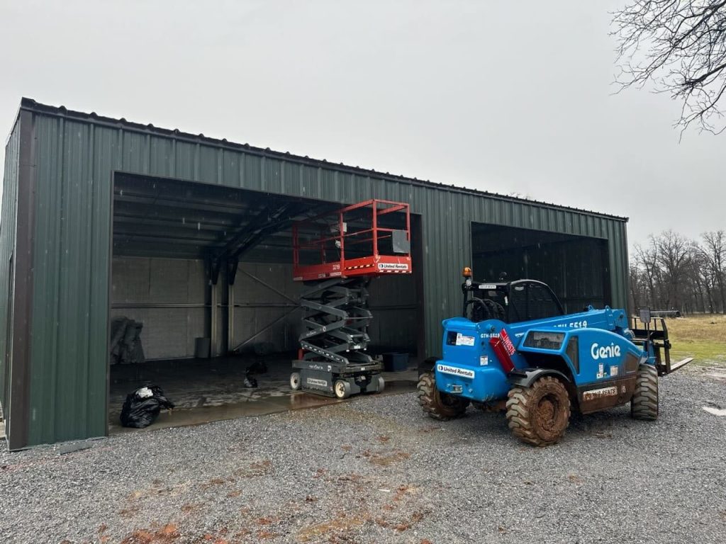 metal shop building