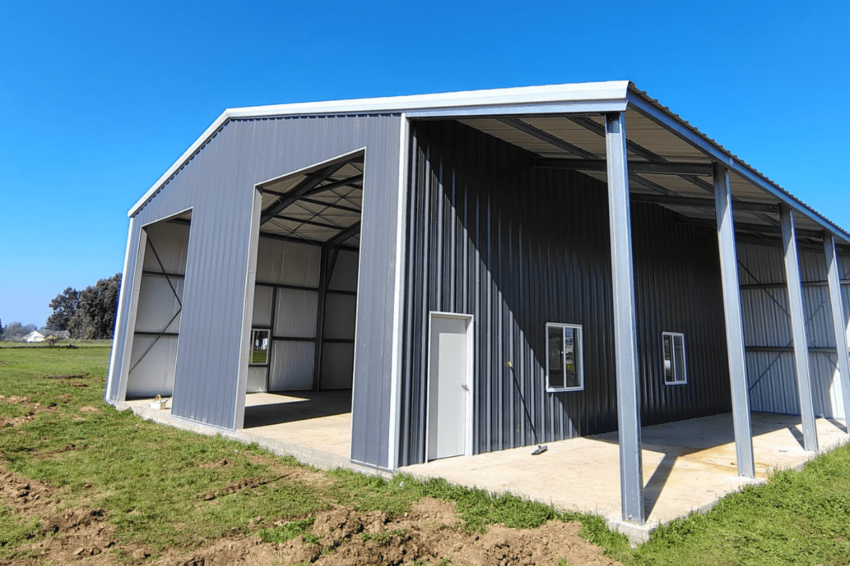 high-quality steel building