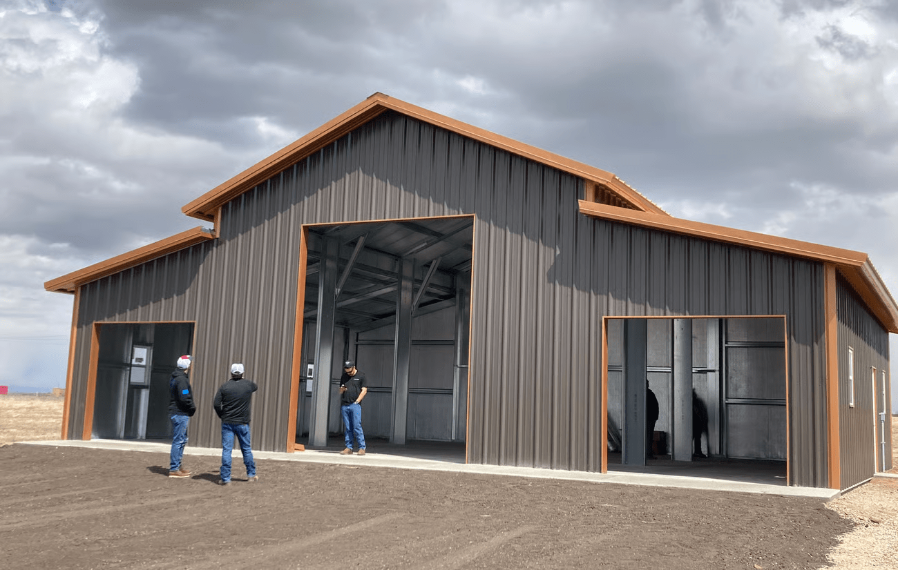 cold-formed steel building